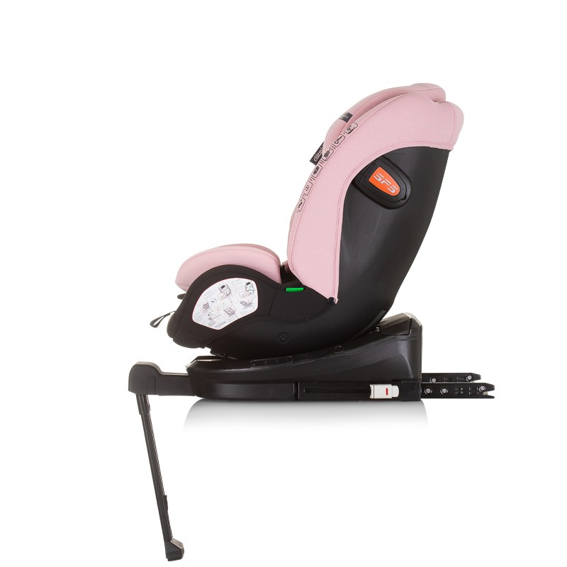 Κάθισμα Αυτοκινήτου I-SIZE 40-150 cm ISOFIX 360 TOURINO flamingo