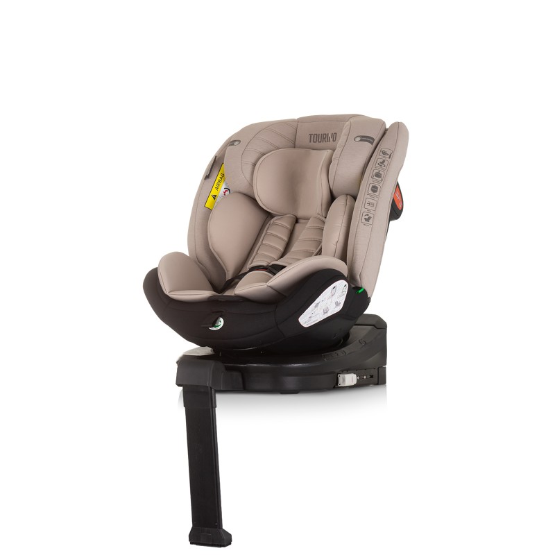 Κάθισμα Αυτοκινήτου I-SIZE 40-150 cm ISOFIX 360 TOURINO macadamia