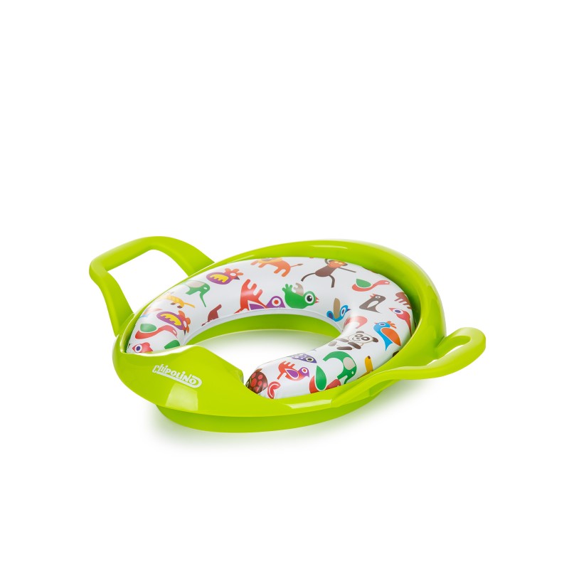 Toilet trainer seat Softy-- green