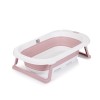 Πτυσσόμενη Μπανιέρα με Μαξιλάρι - (81 cm)  - pink