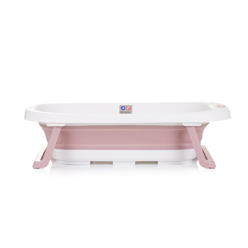 Πτυσσόμενη Μπανιέρα με Μαξιλάρι - (81 cm)  - pink