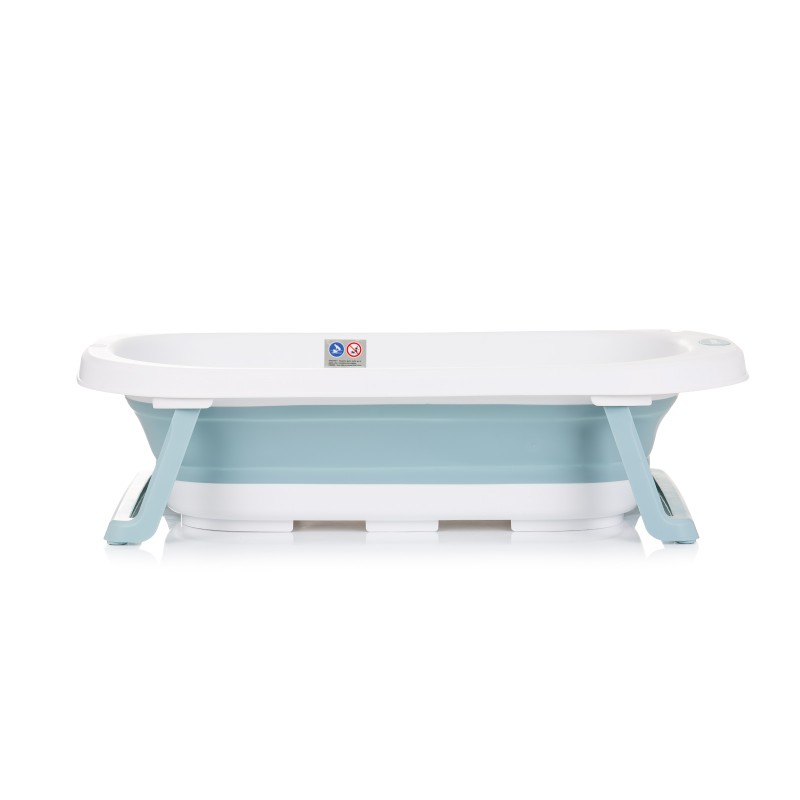 Πτυσσόμενη Μπανιέρα με  Μαξιλάρι - (81 cm)  - blue