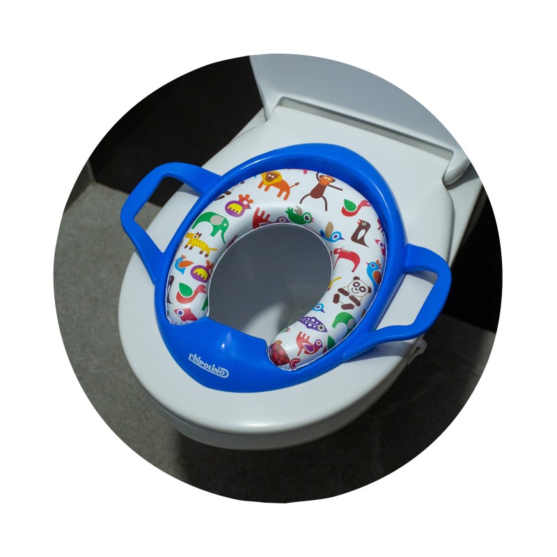 Toilet trainer seat Softy-- blue