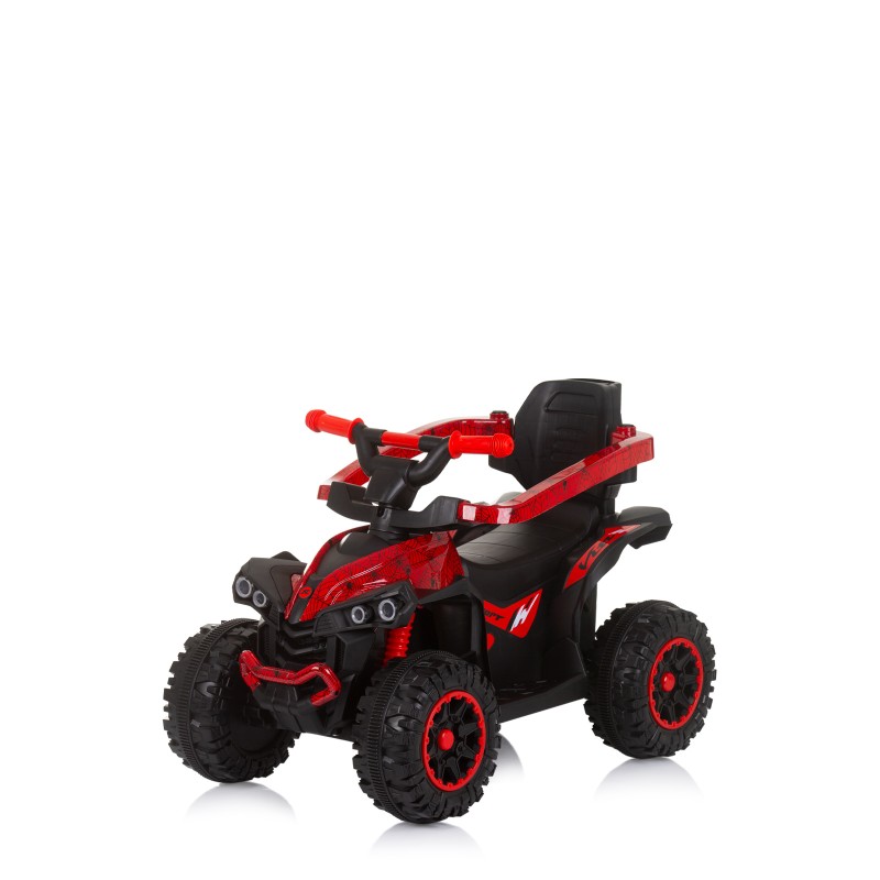 Ride on car with handle and canopy ATV spider