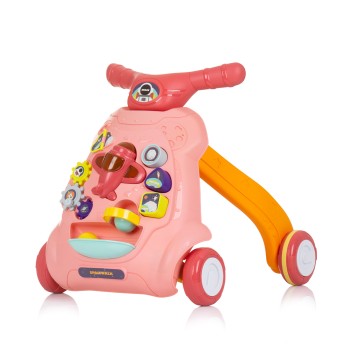 Musical baby walky "Plane" pink
