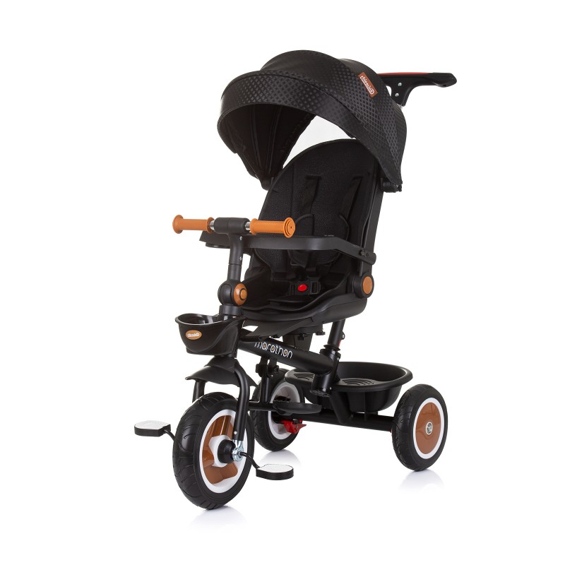 Τρίκυκλο Παιδικό Ποδήλατο με Κουνουπιέρα Marathon obsidian
