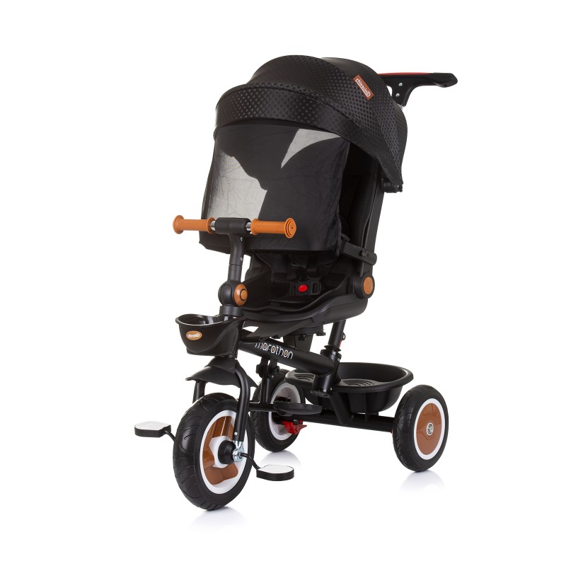 Τρίκυκλο Παιδικό Ποδήλατο με Κουνουπιέρα Marathon obsidian