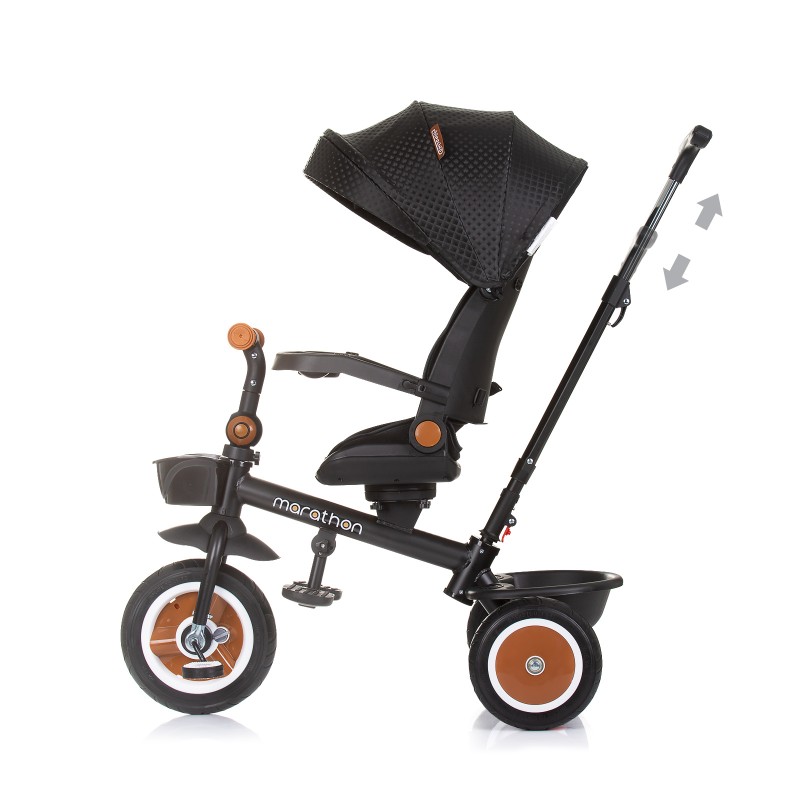 Τρίκυκλο Παιδικό Ποδήλατο με Κουνουπιέρα Marathon obsidian