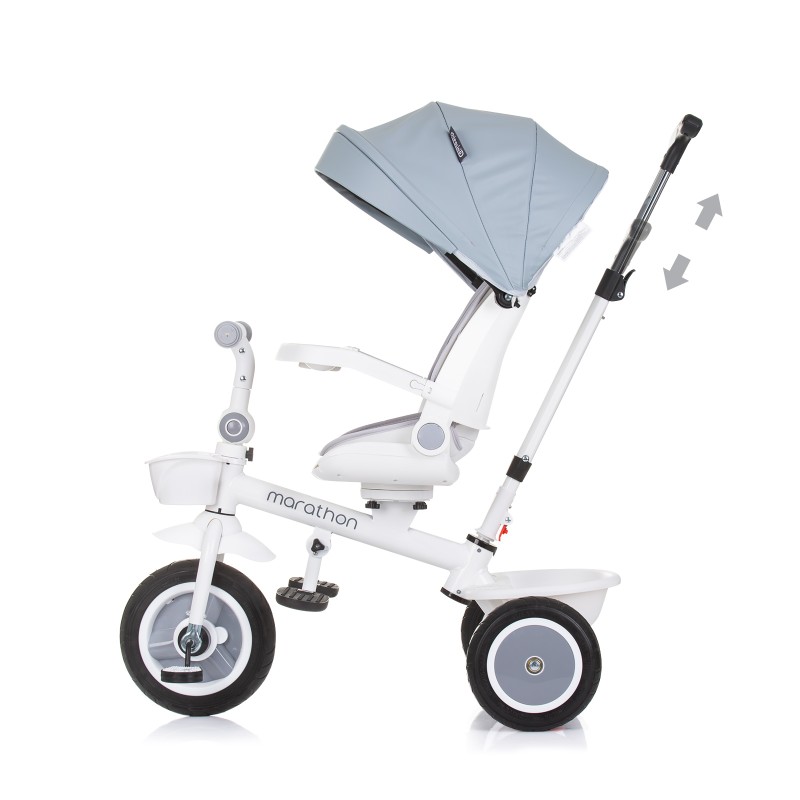 Τρίκυκλο Ποδήλατο με Κουνουπιέρα Marathon ash grey