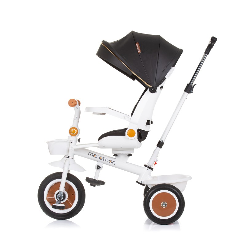 Τρίκυκλο Ποδήλατο με Κουνουπιέρα Marathon black/white