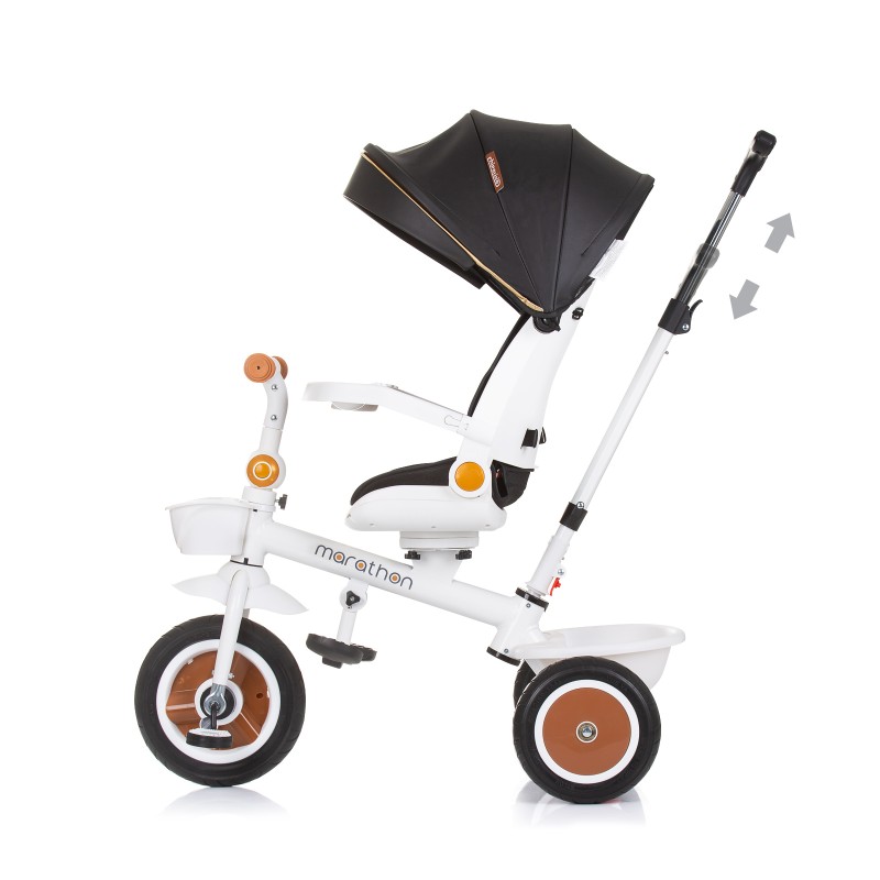 Τρίκυκλο Ποδήλατο με Κουνουπιέρα Marathon black/white