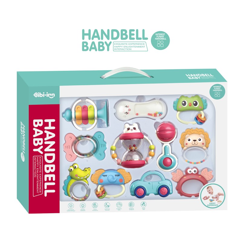Baby teether& rattle 11 pcs