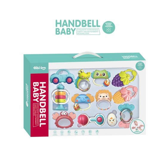 Baby teether& rattle 12 pcs Baby teether& rattle 12 pcs