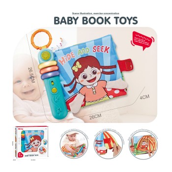 Βρεφικό Βιβλίο Εκμάθησης με Ήχους και Φώτα "Hide and seek"
