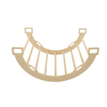 Ξύλινη Σκάλα Αναρρίχησης/ Λικνιζόμενο παιχνίδι με Μαξιλάρι Montessory