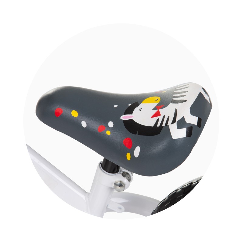 Balance toy on wheels Zippy red