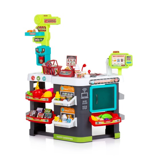 Παιχνίδια Ρόλων Supermarket set με Ήχους και Φώτα 87 cm. Παιχνίδια Ρόλων Supermarket set με Ήχους και Φώτα 87 cm.