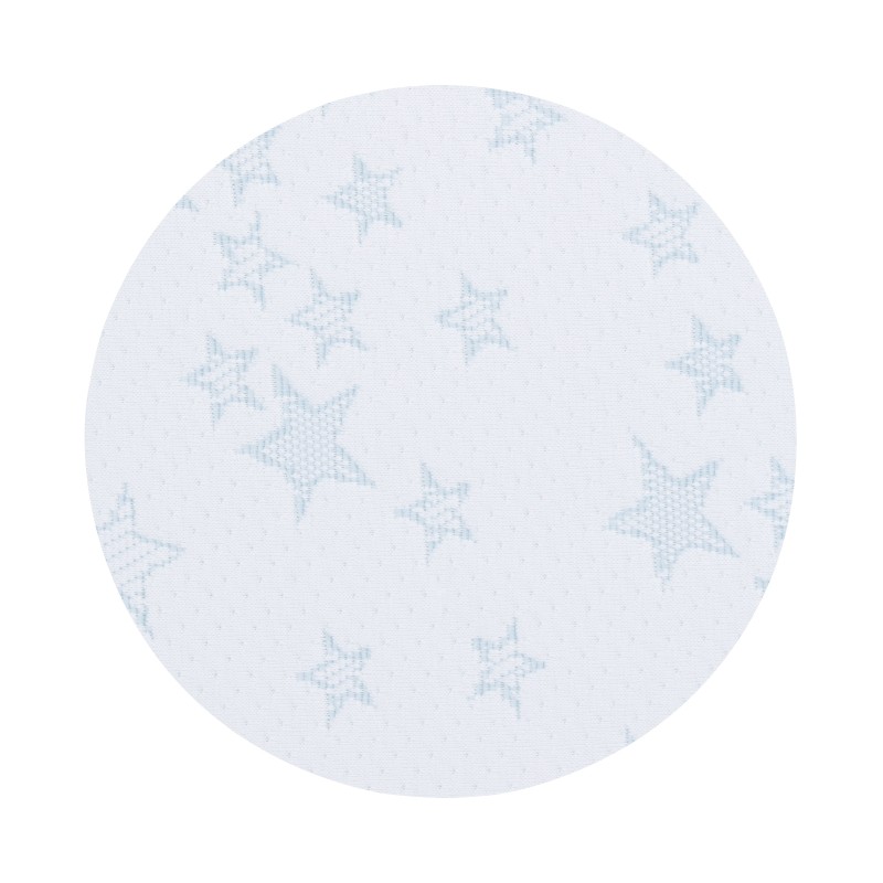 Βρεφικό Στρώμα Αναδιπλούμενο - 60/120/6 white/blue stars