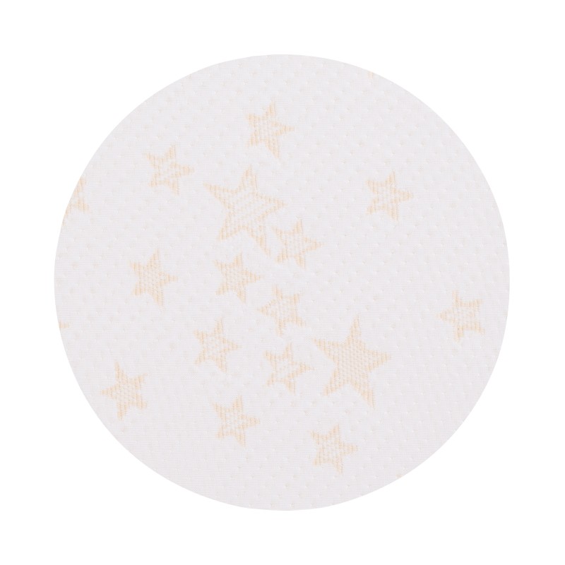 Αναδιπλούμενο Βρεφικό Στρώμα - 60/120/6 white/beige stars
