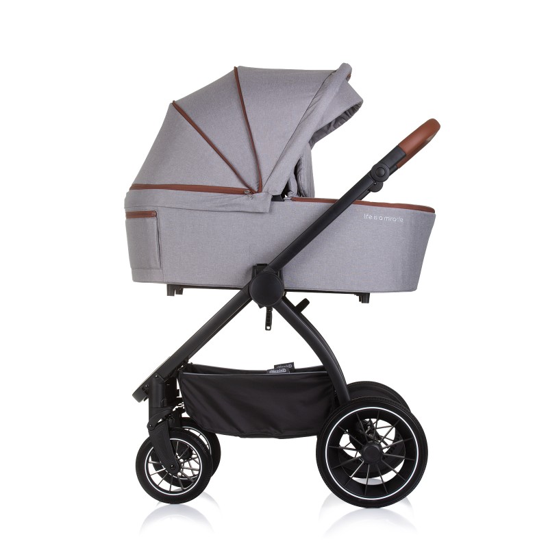 Καρότσι Μωρού 3 σε 1  "Prestige" cloud grey