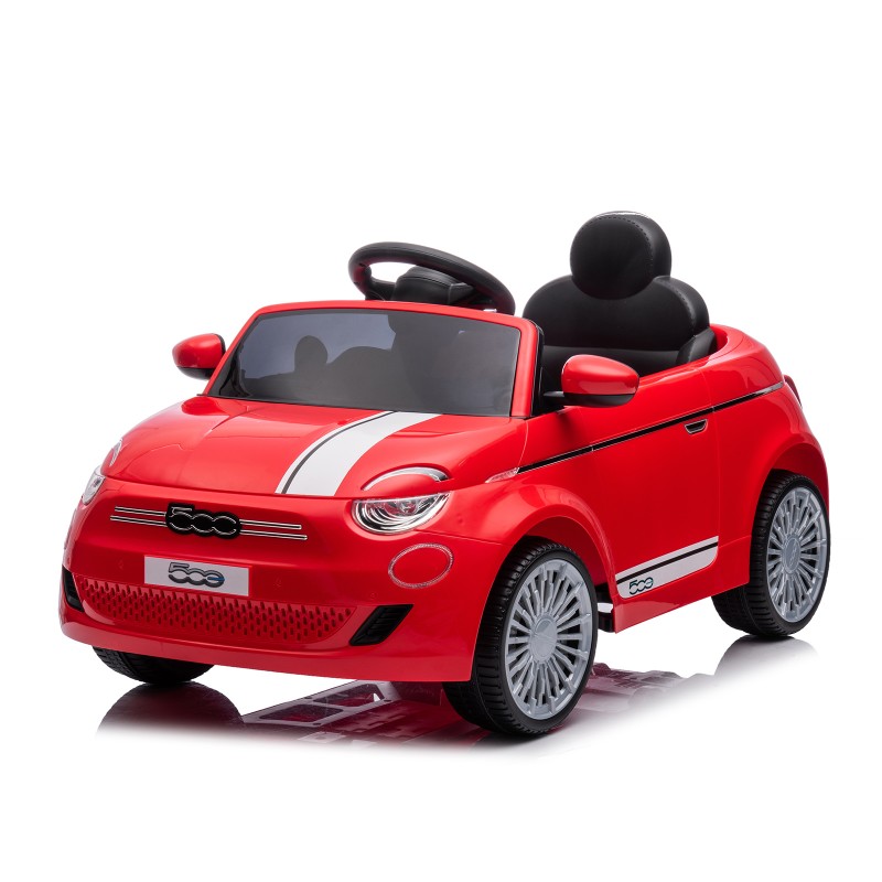Battery operated car FIAT 500 red