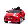 Battery operated car FIAT 500 red