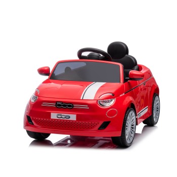 Battery operated car FIAT 500 red