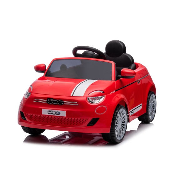 Battery operated car FIAT 500 red