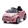 Battery operated car FIAT 500 pink