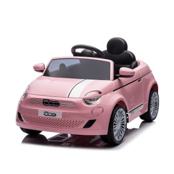 Battery operated car FIAT 500 pink