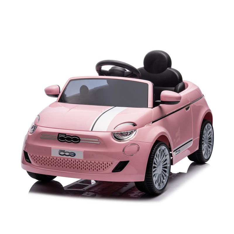 Battery operated car FIAT 500 pink