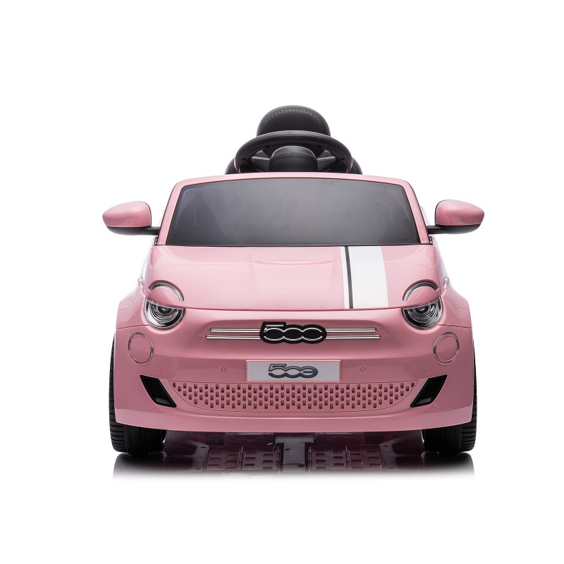 Battery operated car FIAT 500 pink