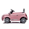 Battery operated car FIAT 500 pink