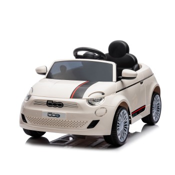 Battery operated car FIAT 500 white