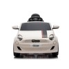 Battery operated car FIAT 500 white