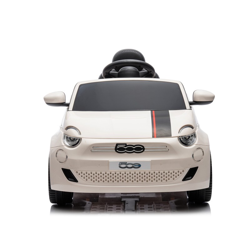 Battery operated car FIAT 500 white