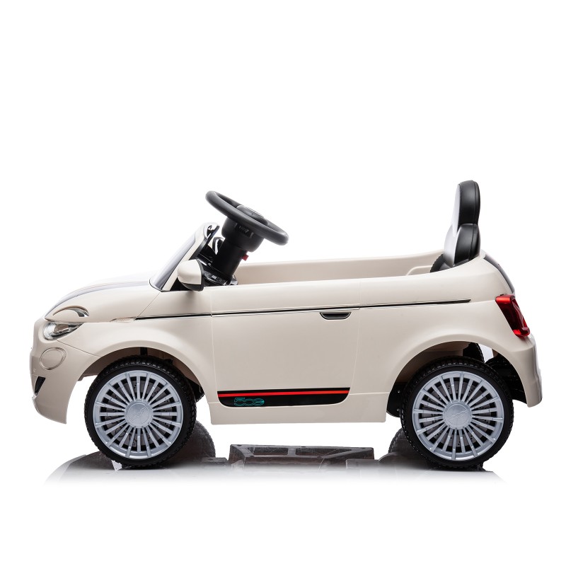 Battery operated car FIAT 500 white