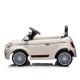 Battery operated car FIAT 500 white Battery operated car FIAT 500 white