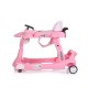 Multi functional baby walker Airplane 3 in 1 - pink Multi functional baby walker Airplane 3 in 1 - pink