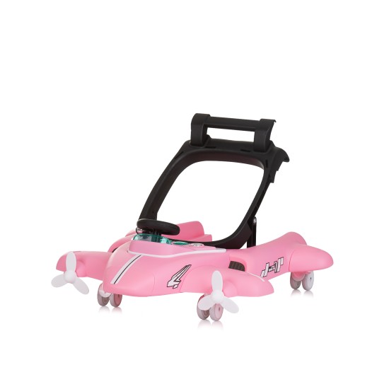 Multi functional baby walker Airplane 3 in 1 - pink Multi functional baby walker Airplane 3 in 1 - pink
