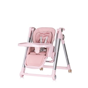 High chair/swing 2 in 1 SUPER CHEF pink marshmallow