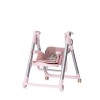 High chair/swing 2 in 1 SUPER CHEF pink marshmallow