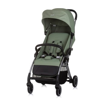 Καρότσι Μωρού 0+, έως 22 kg, 3D με Αυτόματο Κλείσιμο - Illusion - basil