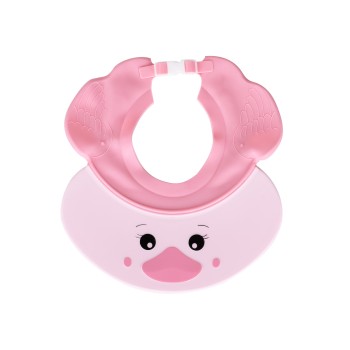 Protective bath cap "Little Duck" pink