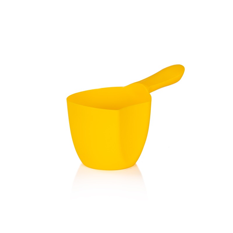 Rinse bath cup Little Fish yellow
