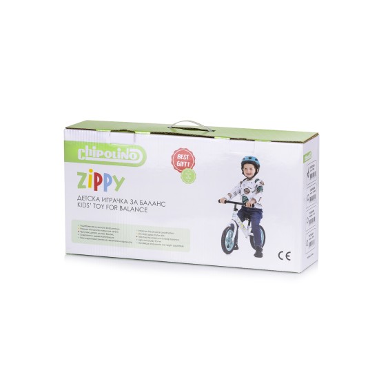 Balance toy on wheels Zippy blue Balance toy on wheels Zippy blue
