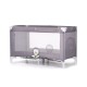 Foldable travel cot Capri Bear grey Foldable travel cot Capri Bear grey