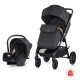 2 in 1 Baby stroller + car seat Ultera blackberry