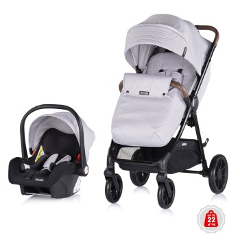 2 in 1 Baby stroller + car seat "Ultera" cloud