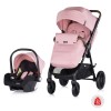 2 in 1 Baby stroller + car seat Ultera pink marshmallow
